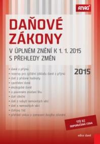 Daňové zákony v úplném znění k 1. 1. 2015 s přehledy změn