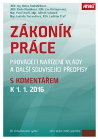 Zákoník práce, prováděcí nařízení vlády 2016