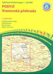 KČTC Podyjí Vranovská přehrada 1:50 000