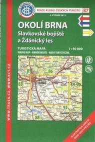 KČT 87 Okolí Brna, Slavkovské bojiště a Ždánský les