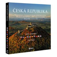 Česká republika letecky - velká / vícejazyčná