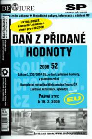 Daň z přidané hodnoty právní stav k 15.2.2006