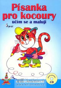 Písanka pro kocoury - učím se a maluji + CD