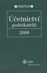 Účetnictví podnikatelů 2008