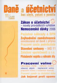 Daně a účetnictví bez chyb, pokut a penále 11/2005