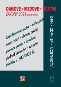 Daňové, účetní a mzdové zákony - ZDP, DPH, DŘ, Účetnictví, zákoník práce, zákony po novelách k 1. 1. 2021