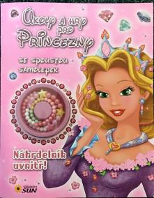 Úkoly a hry pro princezny se spoustou samolepek - Náhrdelník uvnitř!