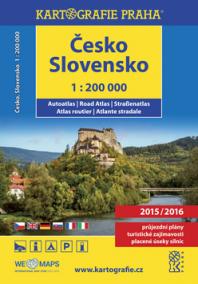 Autoatlas Česko Slovensko 1:200 000