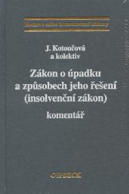 Zákon o úpadku a způsobech jeho řešení (insolvenční zákon)