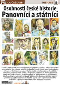 Osobnosti české historie: Panovníci a státníci - Naučná karta