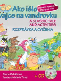 Ako išlo vajce na vandrovku Rozprávka a cvičenia + CD