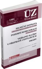 ÚZ 1391 Silniční doprava, pozemní komunikace, veřejné služby v přepravě cestujících, dráhy