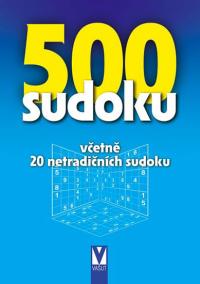 500 sudoku (bleděmodrá obálka)