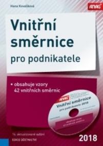 Vnitřní směrnice pro podnikatele 2018 + CD, 14. aktualizované vydání