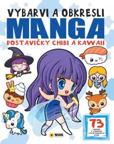 Vybarvi a obkresl - Manga postavičky Chibi a Kawai