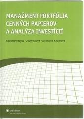 Manažment portfólia cenných papierov a analýza investícií