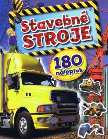 Stavebné stroje - 180 nálepiek