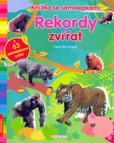 Rekordy zvířat - Knížka se samolepkami