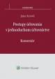 Postupy účtovania v jednoduchom účtovníctve - Komentár