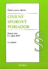 Civilný sporový poriadok. Úzz, 2. vydanie