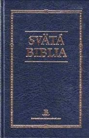 Svätá Biblia (modrá, čierna)