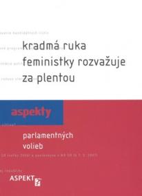 Kradmá ruka feministky rozvažuje za plentou