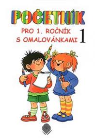 Početník pro 1. ročník ZŠ - 1.díl s omalovánkami (číslice1, 2, 3, 4)