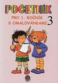 Početník pro 1. ročník ZŠ - 3.díl s omalovánkami (učíme se číslice 8, 9, 10)