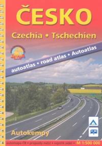 Autoatlas Česko 1:500 000 - kroužk.vazba