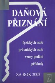 Daňová přiznání za rok 2003