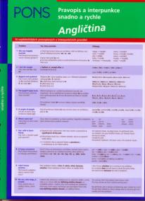 Angličtina - Pravopis a interpunkce snadno a rychle