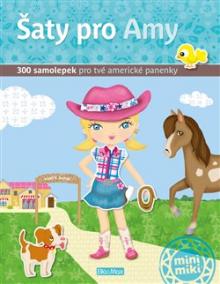 Šaty pro Amy - kniha samolepek