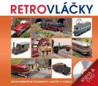 Retro vláčky - DVD + kniha