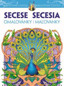 Secesia-maľovanky pre dospelých