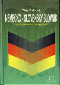 Nemecko-slovenský slovník - nový nemecký pravopis