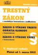 Trestný zákon s rozsiahlym komentárom a judikatúrou od 1.marca 2012