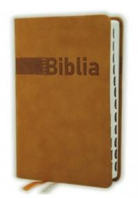 Svätá biblia - Roháčkov preklad (2020) s indexami, m.v., bledohnedá