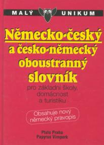 Německo-český a česko-německý oboustranný slovník Unikum