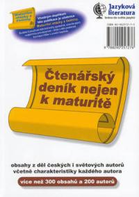 Čtenářský deník nejen k maturitě