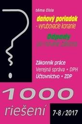 1000 Riešení 7,8-2017