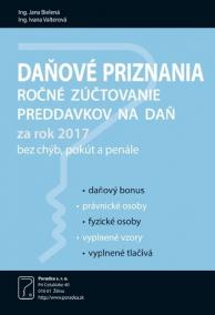 Daňové priznanie za rok 2017