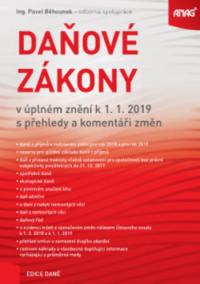 Daňové zákony v úplném znění k 1. 1. 2019 s přehledy a komen