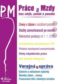 Práce a Mzdy 4,5-2019